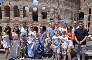 Luxuriöse Minibustour durch Rom ab Civitavecchia