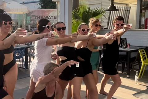 Albufeira: Wine Yoga with Uplifting Music Experience