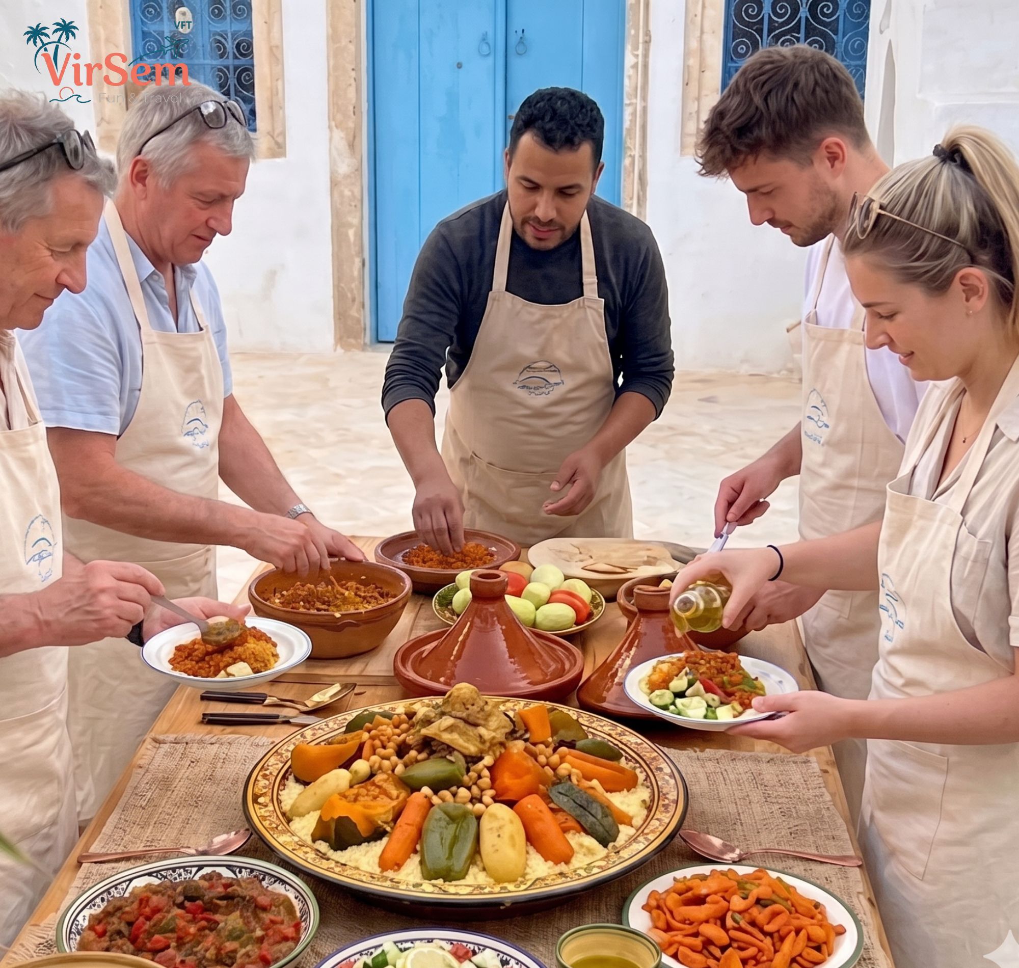 Djerba: Wie die Tunesier*innen leben und kochen, mit Marktbesuch