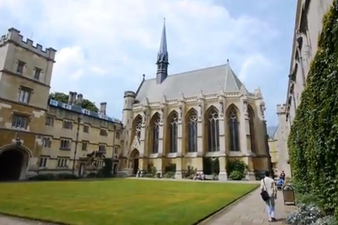 Jardines del Oxford College- incluye espacios cerrados al público