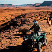 Marrakech Agafay Desert Tour with Camelbuggy Dinner Show