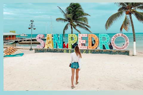 Transfer from Flores Guatemala: to San Pedro Ambergris Belize Bus + Ferry