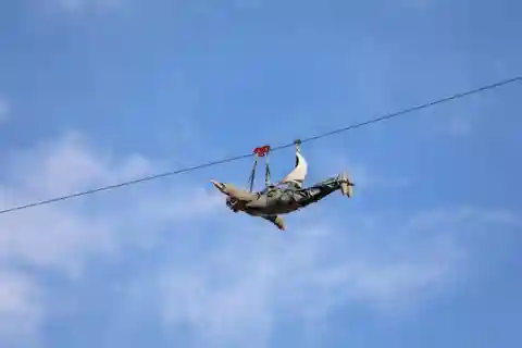 AlUla: Privates Zipline-Erlebnis