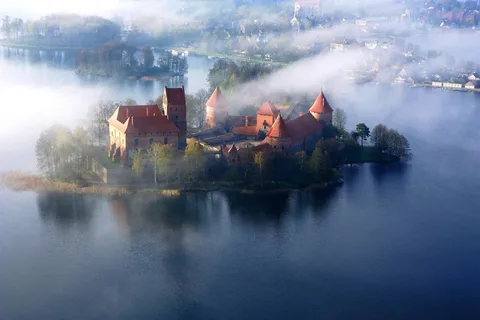 Vilnius: Voo de balão de ar quente sobre Trakai ou Vilnius