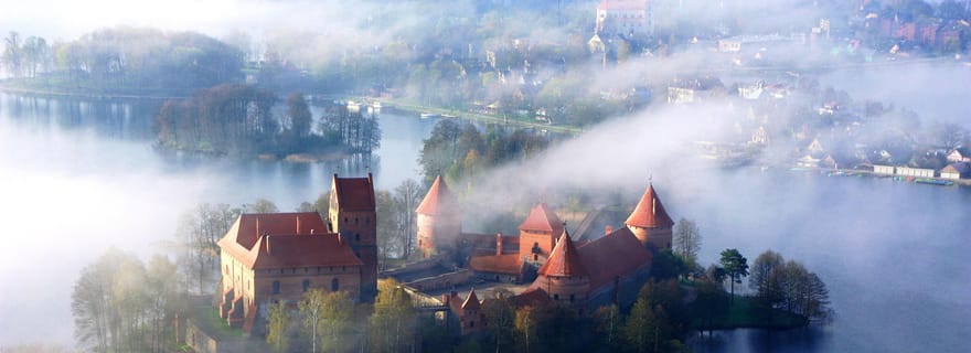 Vilnius : Vol en montgolfière au-dessus de Trakai ou de Vilnius