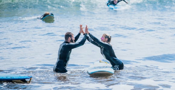 Surf lesson in Madeira