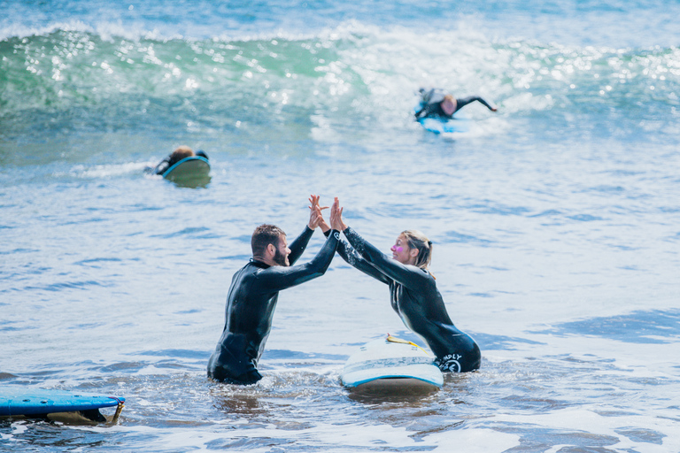 Leçon de surf à Madère