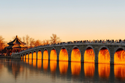 All-Inclusive：Mutianyu Great Wall+Summer Palace Luxury Tour Great Wall Ticket+Cable car