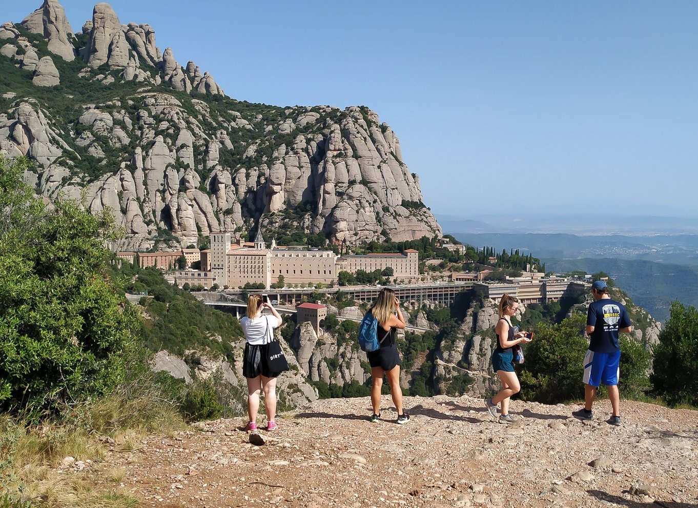 Fra Barcelona: Montserrat-bjergvandring og klostertur