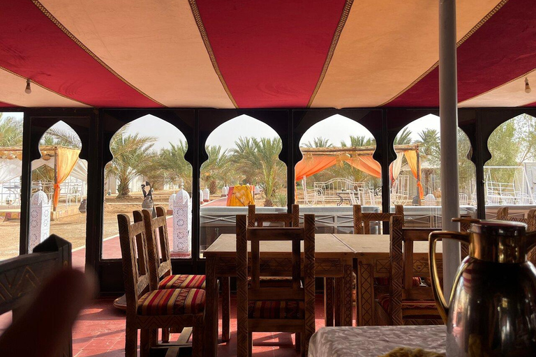 Marrakech or Fes: 4-Day Desert Tour to Erg Chebbi Dunes 4D3N Desert Tour Fez to Marrakech (Luxury Accommodations)