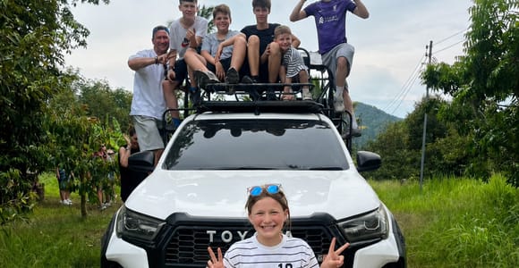 Koh Samui: Private 4x4 Off-Road Tour with Pickup & Meal