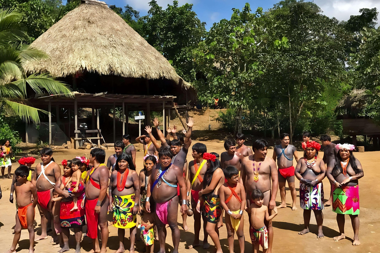 Panama City: Embera Village &amp; Waterfall Rainforest TourNo Hotel Pickup