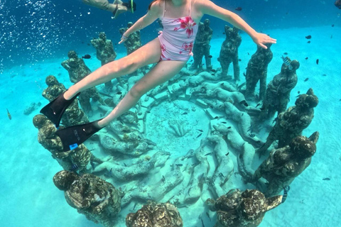 Gili island: 3 island tour with statue and turtle sanctuary private flexible 2 hour tour