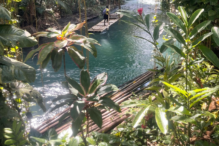 Excursion d&#039;une journée sur la rivière Martha Brae en bambou et safari dans les maraisDepuis Montego Bay