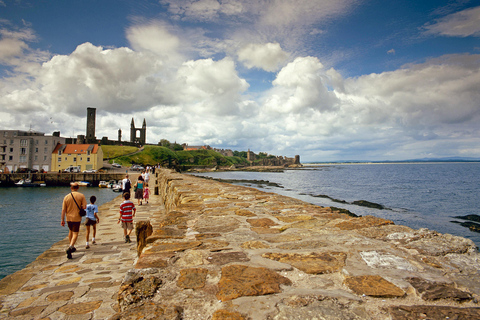 Von Glasgow aus: Outlander, St. Andrews und Kelpies Tagestour