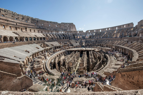 Roma: Tour guidato del Colosseo, dell&#039;Arena, dei Fori e del PalatinoTour di gruppo in francese