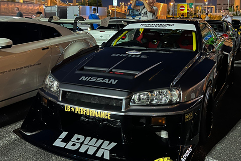 Tokyo JDM Tour: Daikoku PA (getunte JDM-Autos, Skyline GTR, RX7)JDM-Auto-Tuning-Erlebnis