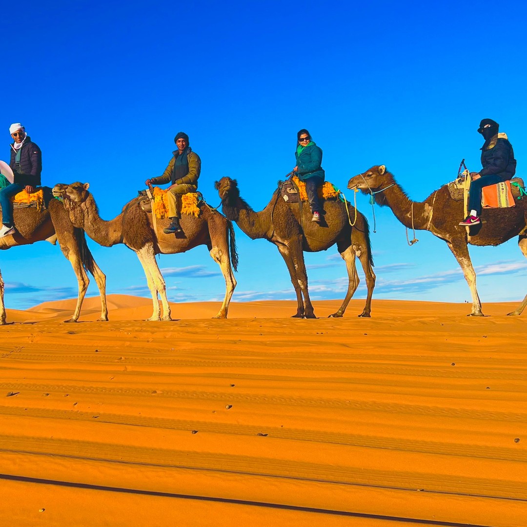 Visite privée de 3 jours de Marrakech à Fès via le désert de Merzouga