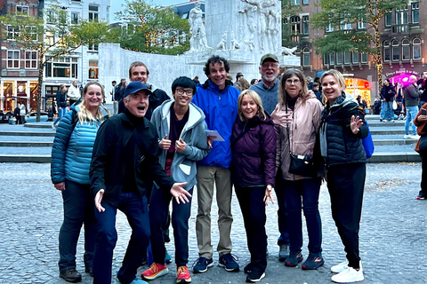 Amsterdam: Small Group Walking Tour with Fun Guide Walking Tour in Amsterdam with Enthusiastic and Fun Guide