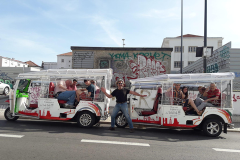 Lissabon: Stadsvandring med Tuk Tuk2-timmars Tuk Tuk-tur