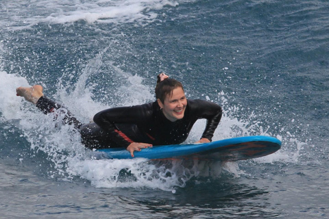 Puerto de la Cruz: Surf 2hrs session rent at Martianez Beach