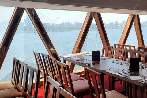 Cairo: Nile Royal Topaz Night Dinner Cruise with Show Excluding Transfer (Pickup & Drop-off)