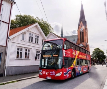 Haugesund: City Sightseeing Hop-On Hop-Off Bus Tour