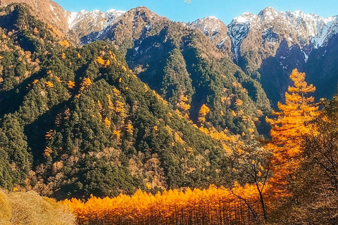 From Nagoya: Kamikochi & Matsumoto Private Transport Nagoya Transport Route | Up to 6 Guests