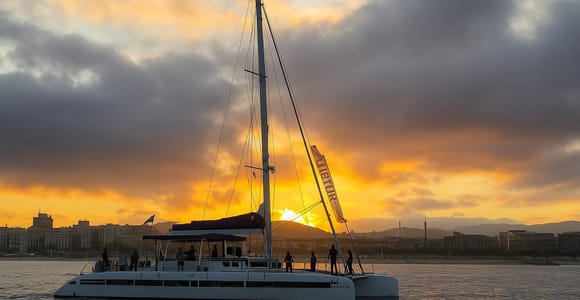 Barcelona: Daytime or Sunset Cruise with Drinks