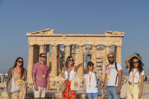 Acropolis, Plaka & Ancient Agora Guided Tour Guided Tour WITH Entry Tickets