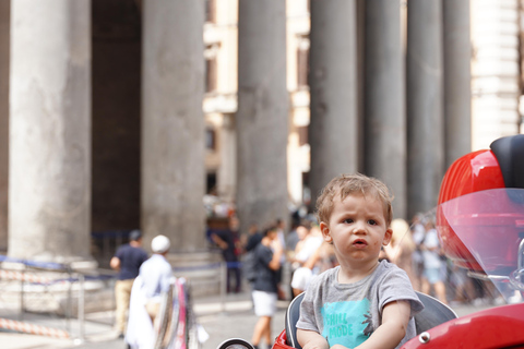 Rome Vespa Sidecar Tour: 90-Minute Panoramic Experience Shared Sidecar Experience