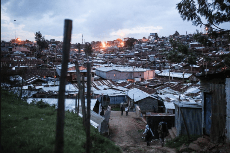 Half-Day Private Guided tour to Kibera Slum in Nairobi.