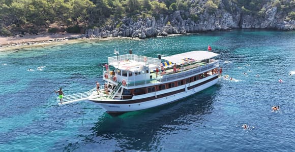 Marmaris: Crystal-Clear Aegean Islands Boat Trip