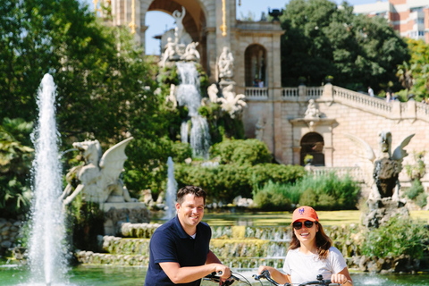Barcelona: Guided Highlights Bike or eBike Tour (3 Hours) Barcelona Standard Bike Tour in German