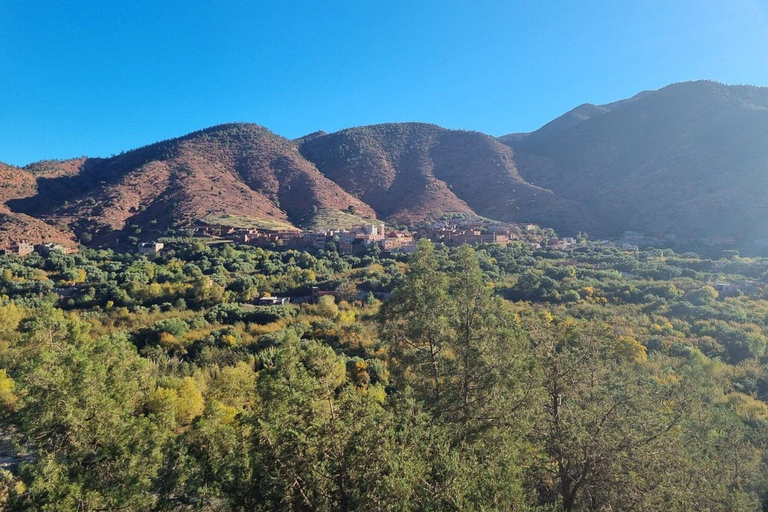 Z Marrakeszu: Jednodniowa wycieczka do doliny Ourika i siedmiu wodospadówMarrakesz: Dolina Ourika, góry Atlas i wodospady