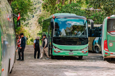 From Aguas Calientes: Official Machu Picchu Bus Tickets Official Machu Picchu Bus Tickets ( ONE WAY ONLY )