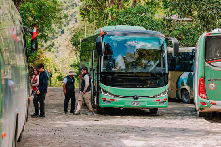 From Aguas Calientes: Official Machu Picchu Bus Tickets Official Machu Picchu Bus Tickets ( ONE WAY ONLY )