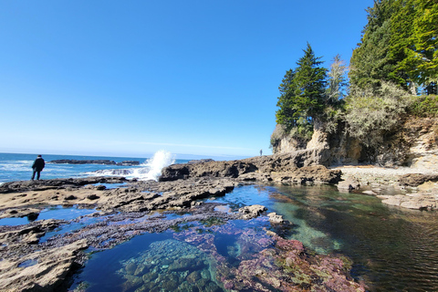 Vancouver Island: Jurtenaufenthalt, Wasserfall, Strände und Skywalk