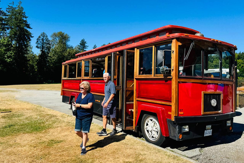 Vancouver: Stanley Park Trolley Hop On Hop Off Shuttle Stanley Park: Classic Trolley Shuttle 2 Day Pass