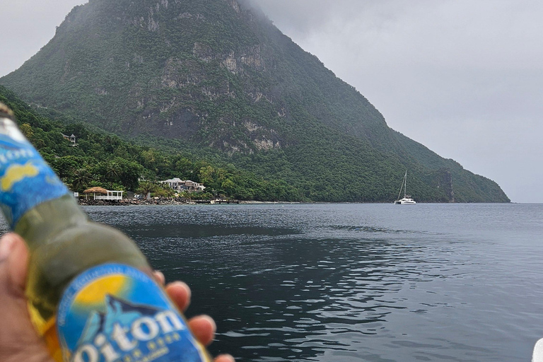 Excursion à Sainte-Lucie : Excursion en mer pour visiter Soufriere