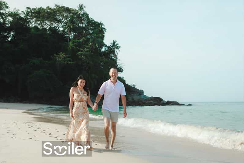 Phuket: focení páru na pláži Surin