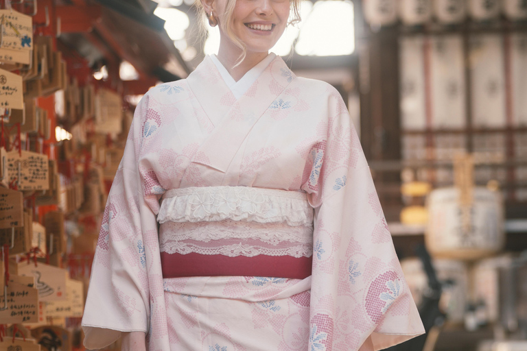 Kyoto: Kimono Experience with TeamLab Private Tour Kimono & Private Car Tour Package (Recommended)