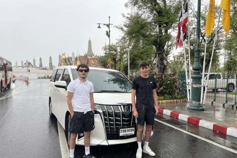 Grand Palace, Temples, Canal Private Tour [Optional Luxury] Private tour in English with Standard Vehicle