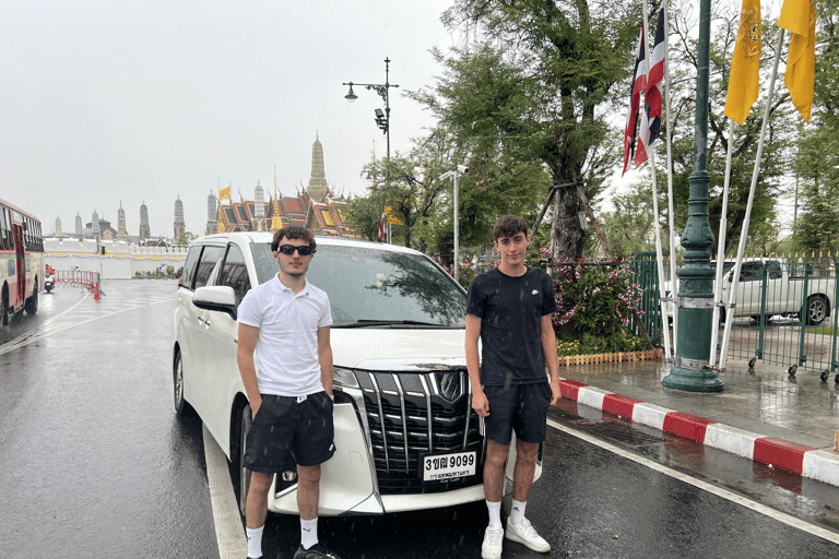 Grand Palace, Temples, Canal Private Tour [Optional Luxury] Private tour in English with Standard Vehicle