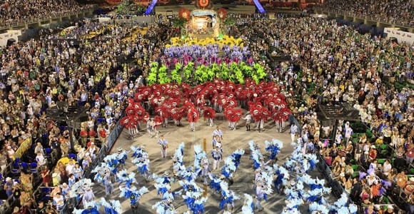 Rio: Karneval-Vorschau im Sambadrome