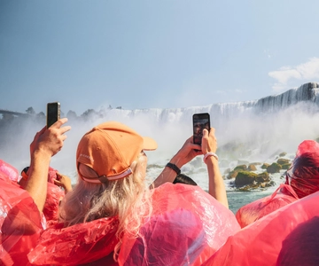 Behind the Falls & Boat Ride