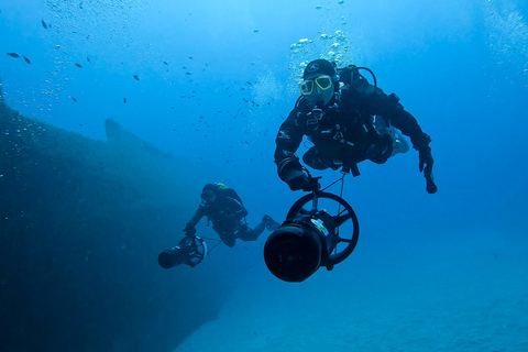 Malta: Begeleide kantduiken in Malta voor gebrevetteerde duikers