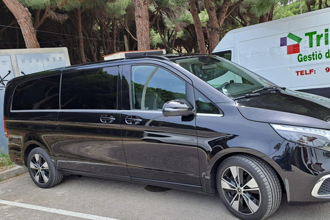 Barcelona: Port Aventura Private Transfer Service Port Aventura: 1-Way Transfer to Barcelona Airport (BNC)