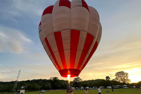 Flyg med varmluftsballong i Brasov, Transsylvanien