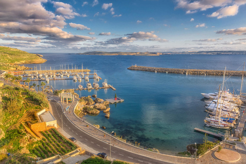 Malta: 9 Bays Cruise with Traditional Ftira and Transport